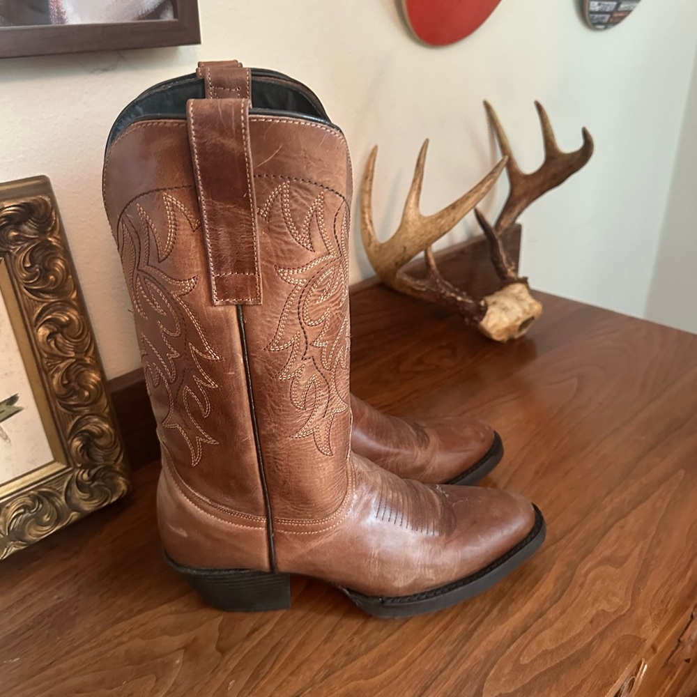 Brown Western Cowboy Boots